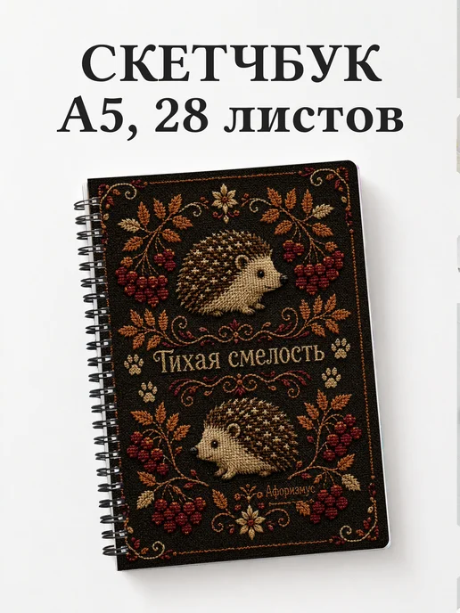 Скетчбук Ежи