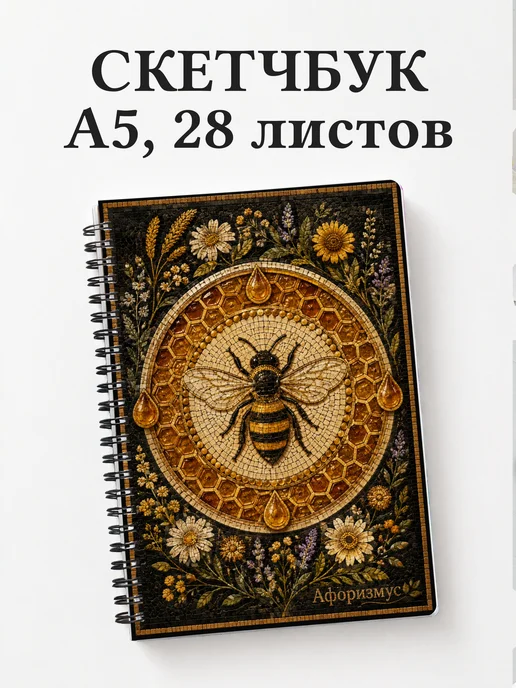 Скетчбук Пчелы