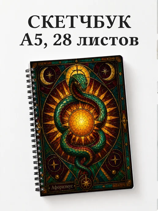 Скетчбук Змеи