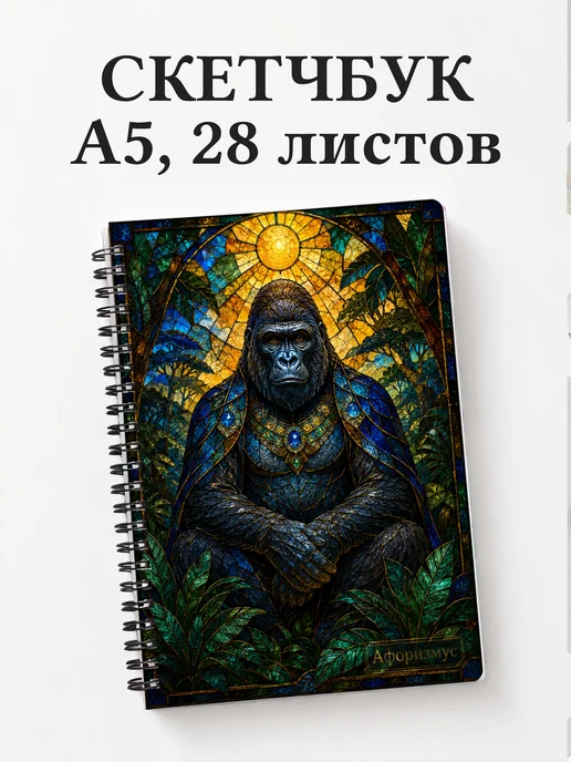 Скетчбук Гориллы