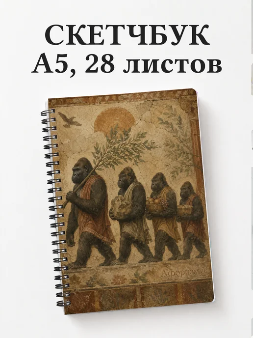 Скетчбук Гориллы