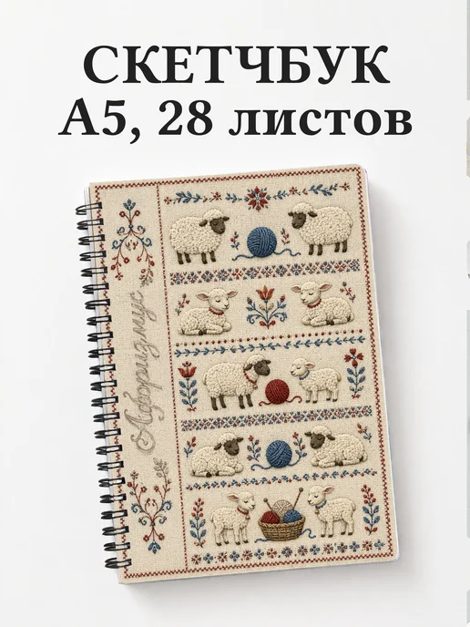 Скетчбук Овцы