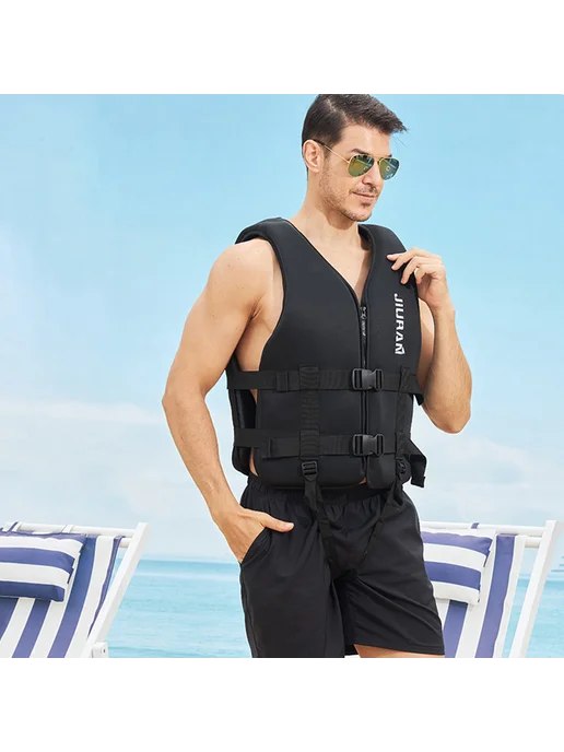 Жилет для плавания регулируемый Neoprene, мягкий и безопасны, вариант, фото 2