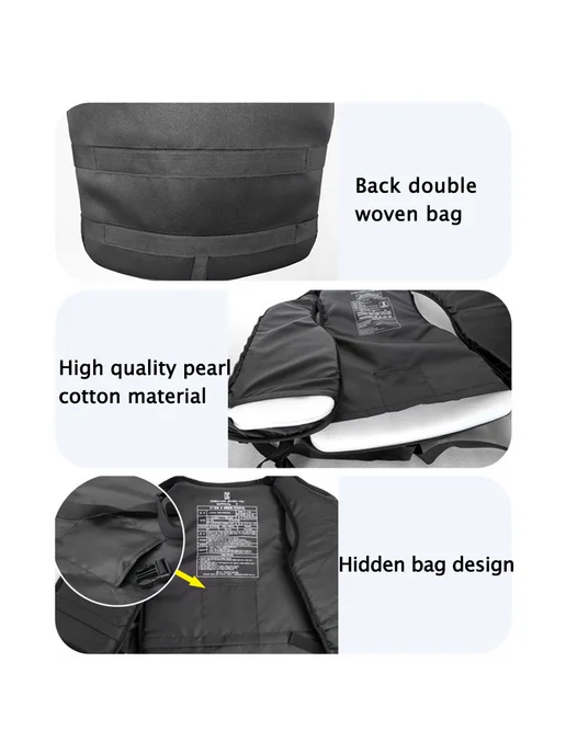 Жилет для плавания регулируемый Neoprene, мягкий и безопасны, вариант, фото 6