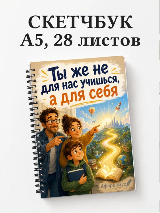 Скетчбук Семейный юмор