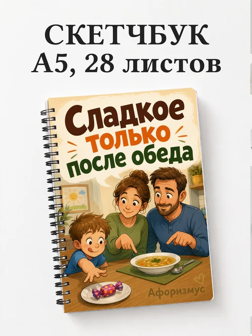 Скетчбук Семейный юмор