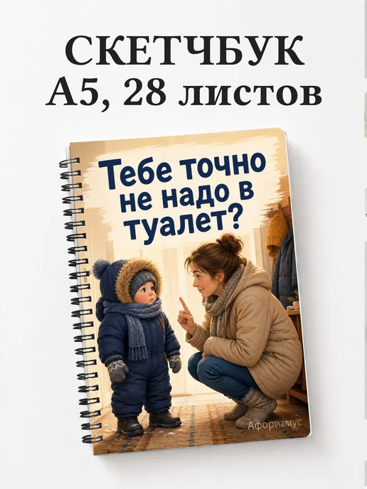 Скетчбук Фразы мамы