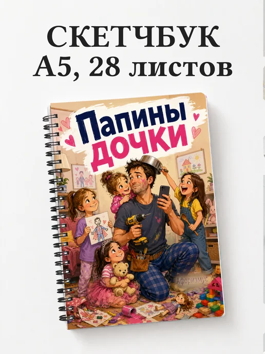 Скетчбук Шутки папы