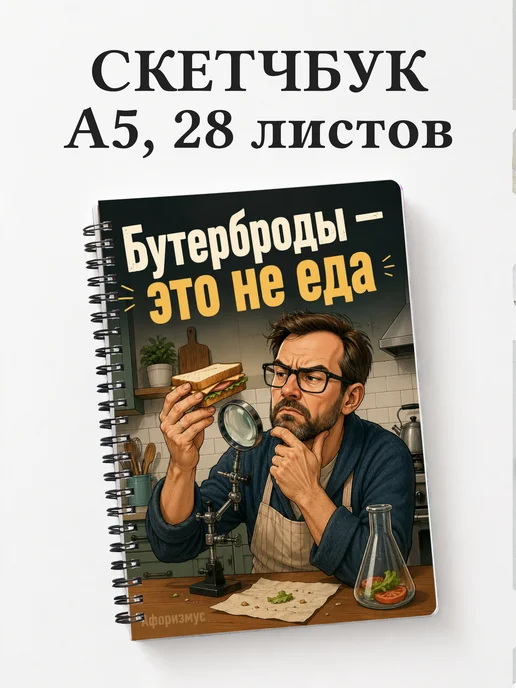 Скетчбук Шутки папы