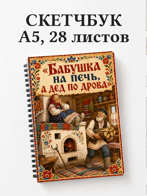 Скетчбук Фразы бабушки