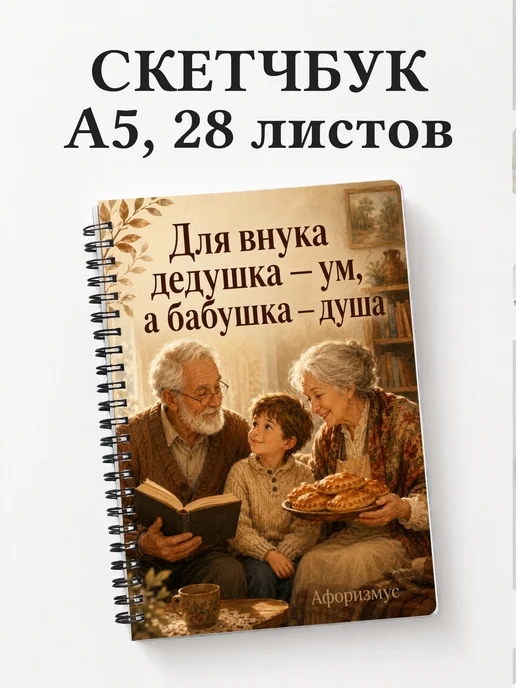 Скетчбук Фразы бабушки