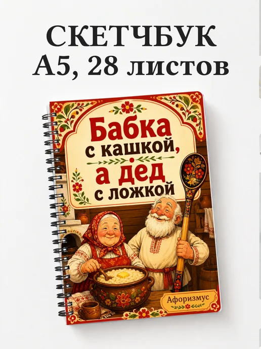 Скетчбук Фразы дедушки