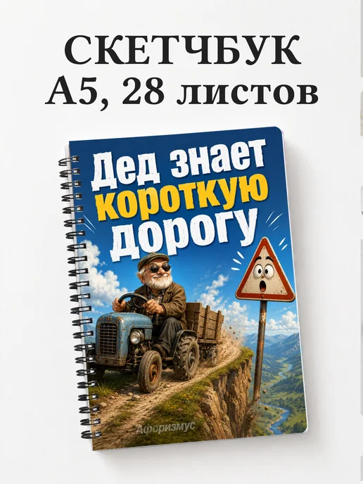 Скетчбук Фразы дедушки