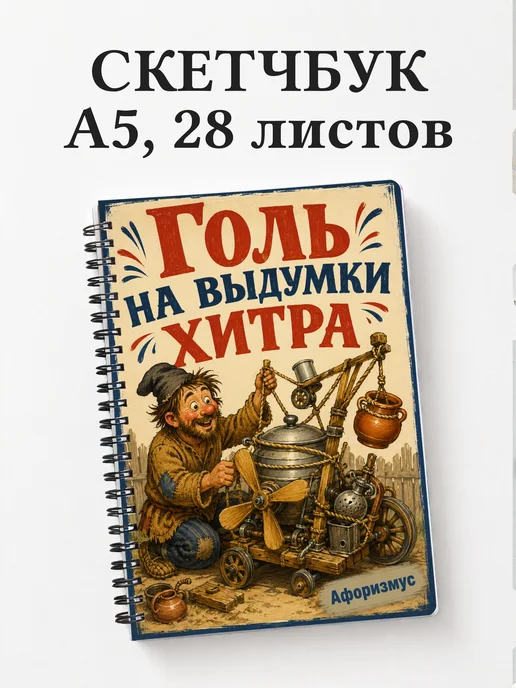 Скетчбук Русские пословицы
