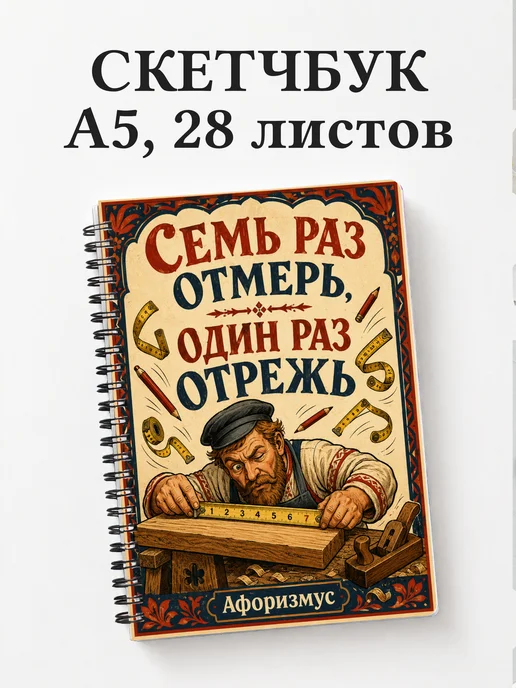 Скетчбук Русские пословицы