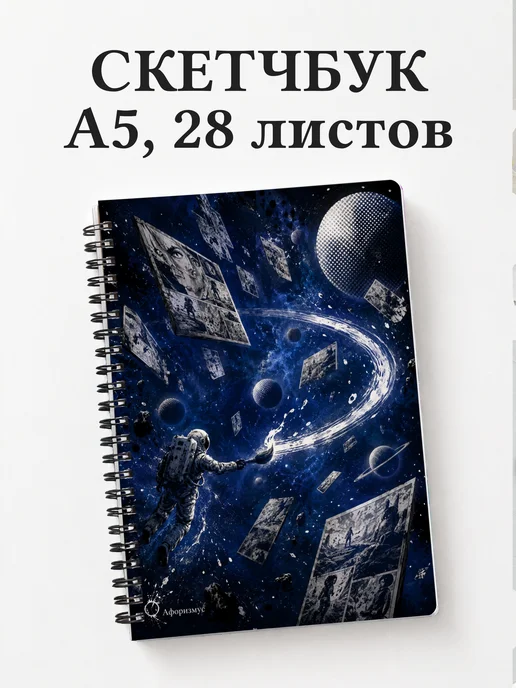 Скетчбук Комиксы