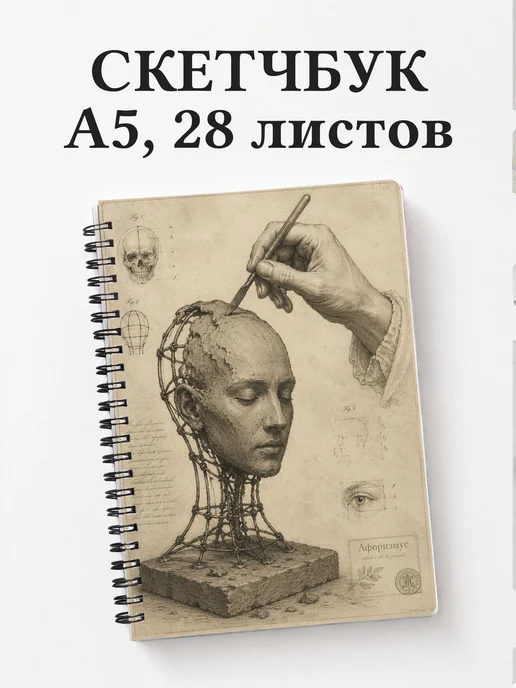 Скетчбук Лепка