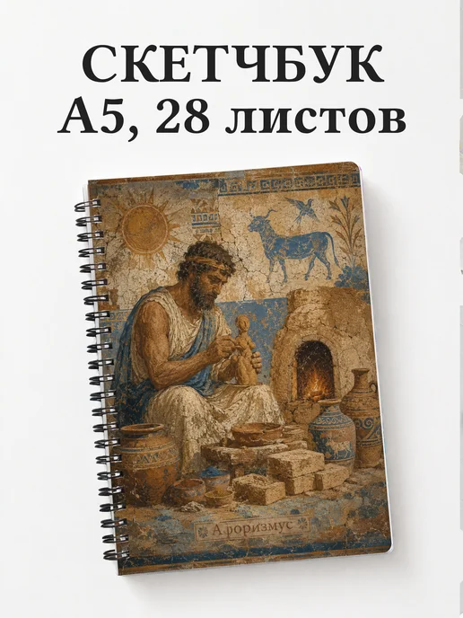 Скетчбук Лепка