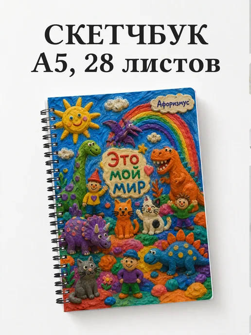 Скетчбук Лепка