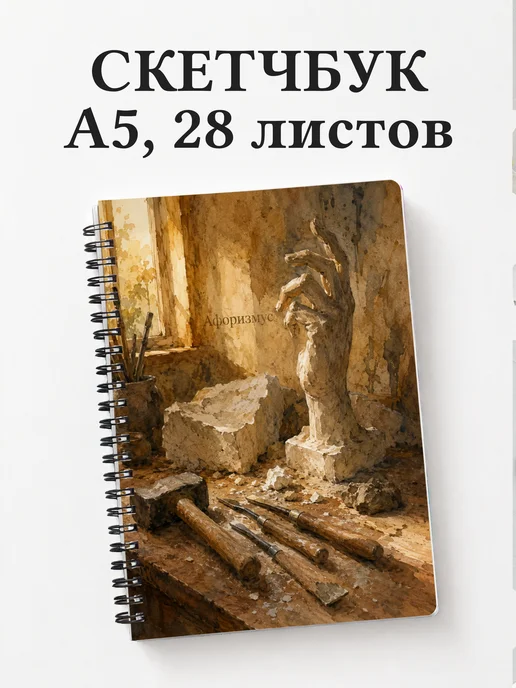 Скетчбук Скульптура