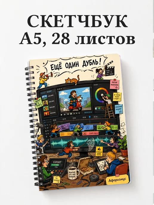 Скетчбук Видеомонтаж
