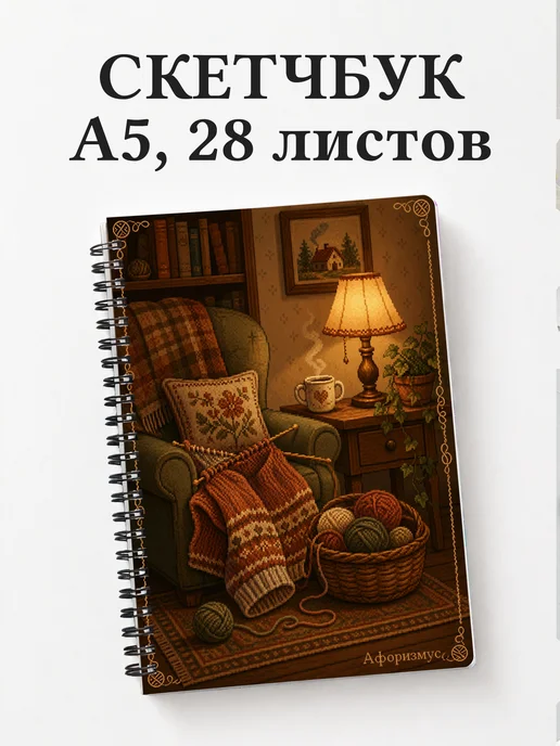 Скетчбук Вязание