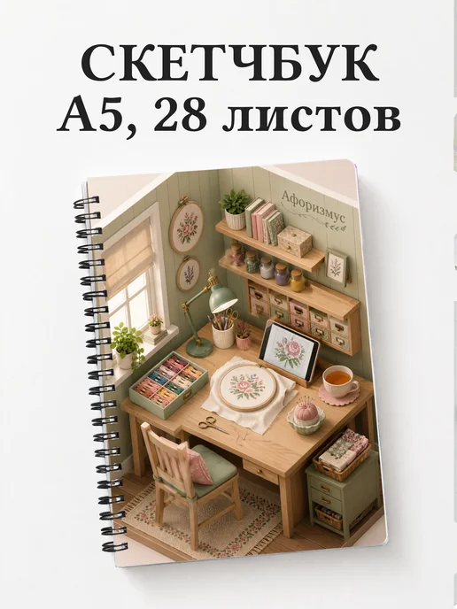 Скетчбук Вышивка
