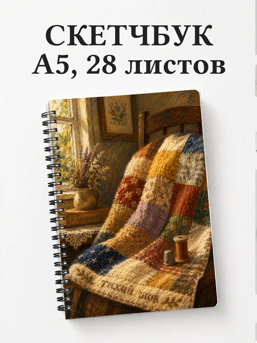 Скетчбук Пэчворк