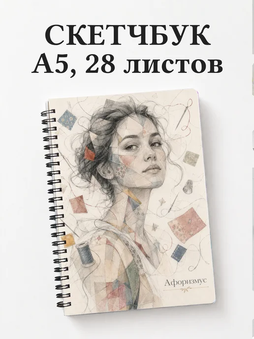 Скетчбук Пэчворк