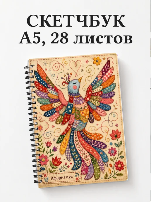 Скетчбук Пэчворк