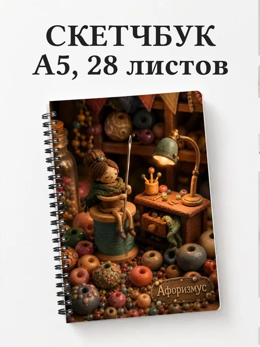 Скетчбук Бисер