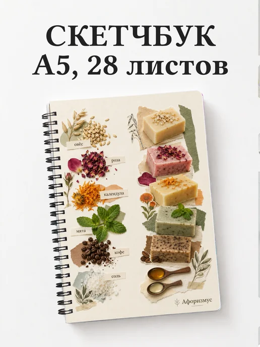 Скетчбук Мыловарение