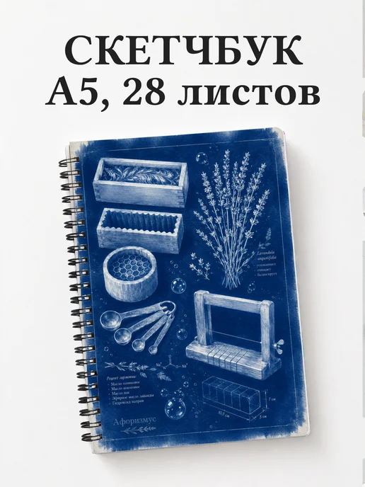 Скетчбук Мыловарение