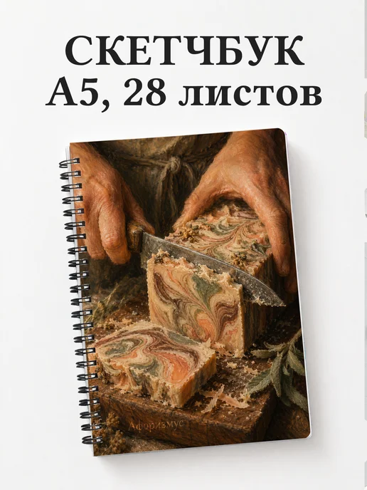 Скетчбук Мыловарение