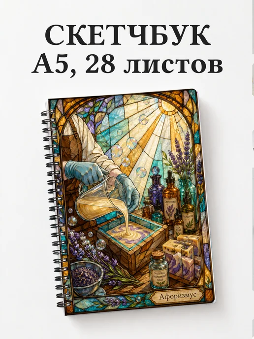 Скетчбук Мыловарение