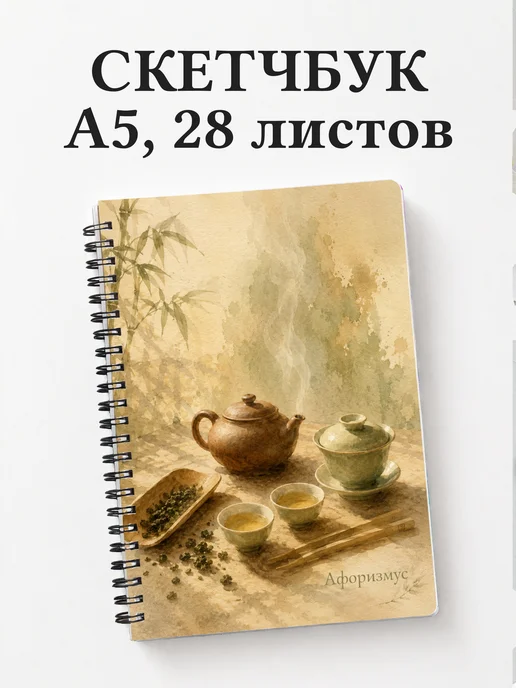 Скетчбук чайного мастера