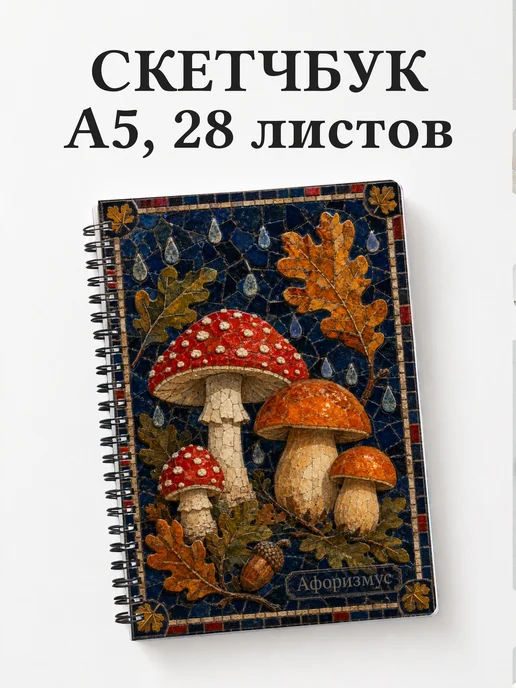 Скетчбук грибника