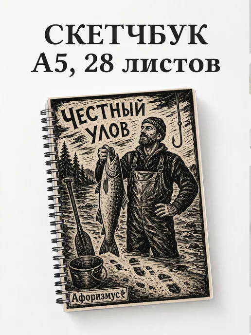 Скетчбук рыбака
