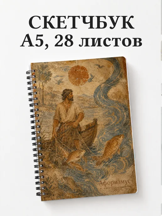 Скетчбук рыбака