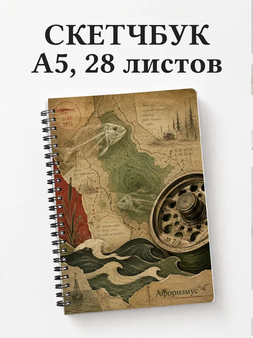 Скетчбук рыбака