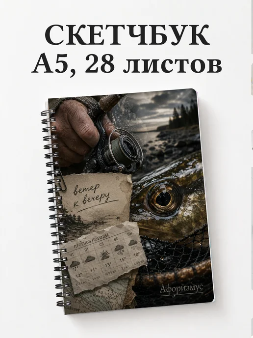 Скетчбук рыбака