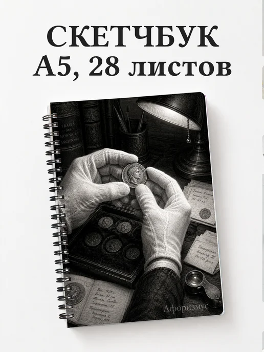 Скетчбук Монеты