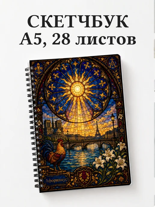 Скетчбук Франция
