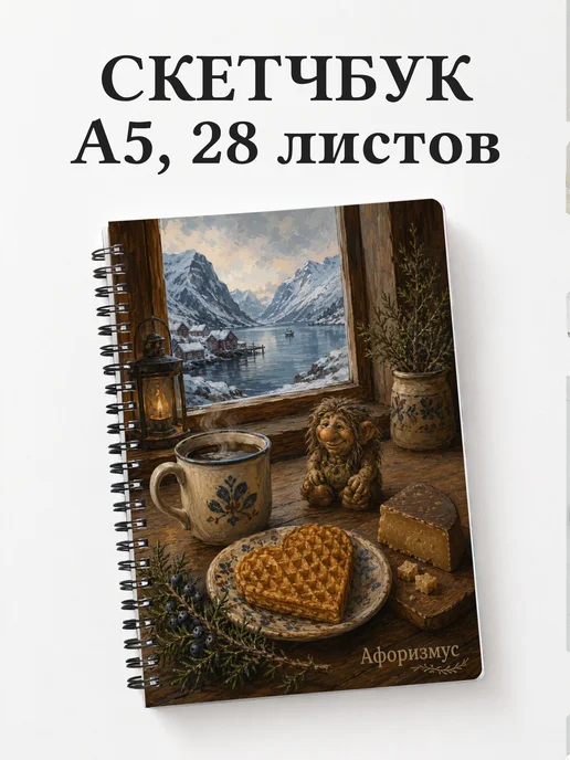 Скетчбук Норвегия