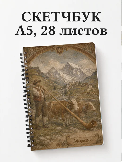 Скетчбук Швейцария