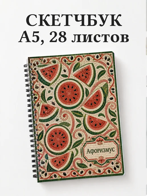 Скетчбук Арбуз