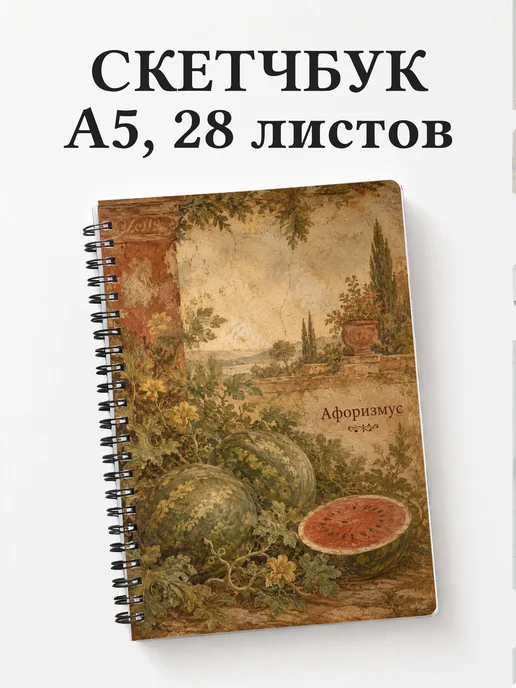 Скетчбук Арбуз