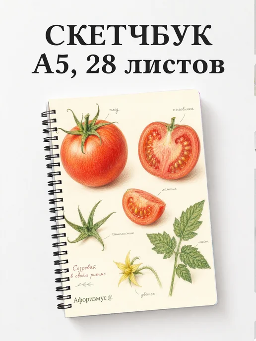 Скетчбук Помидор