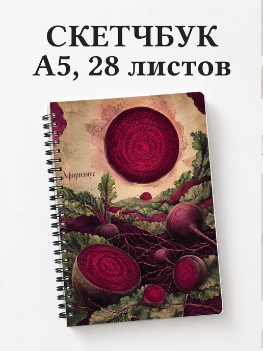 Скетчбук Свекла