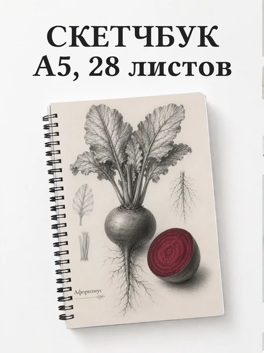 Скетчбук Свекла